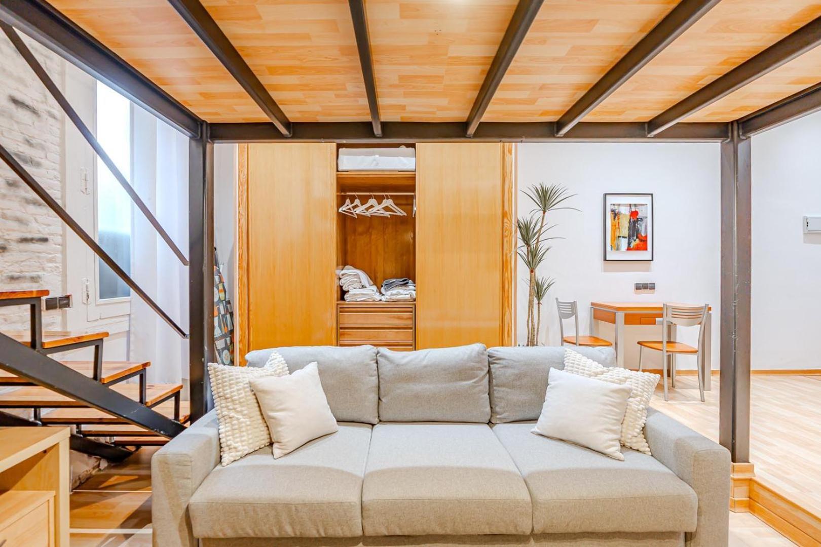Increible Loft A 5 Min Del Retiro & Wizink Apartment Madrid Luaran gambar