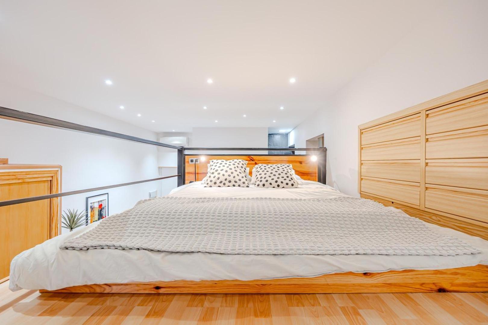 Increible Loft A 5 Min Del Retiro & Wizink Apartment Madrid Luaran gambar