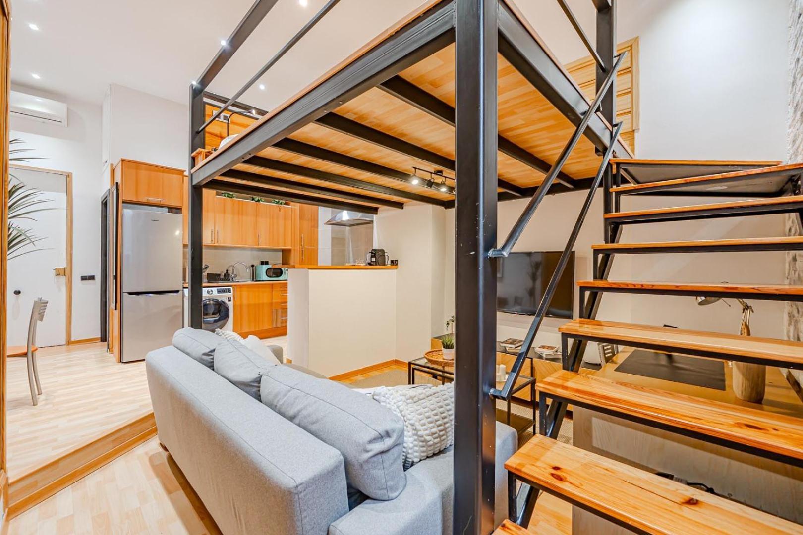 Increible Loft A 5 Min Del Retiro & Wizink Apartment Madrid Luaran gambar